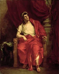 Porträt von Francois Joseph Talma (1763-1826) als Nero in 